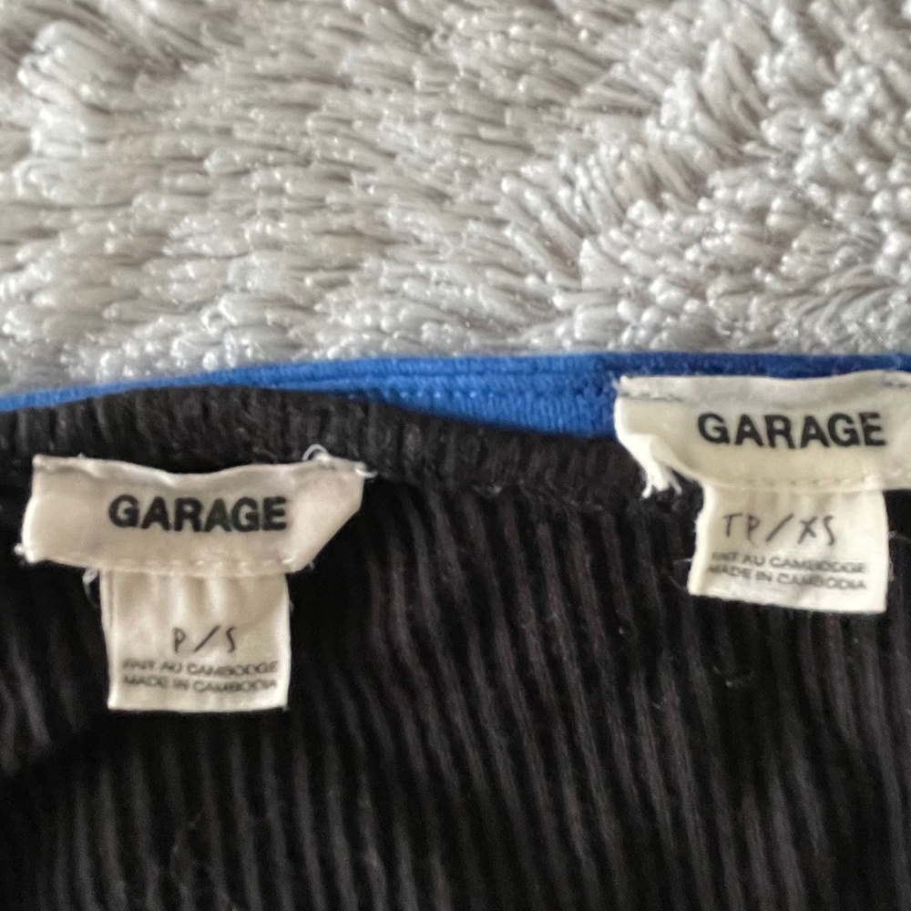 Garage Tube Top & One shoulder top - Picture 2 of 2
